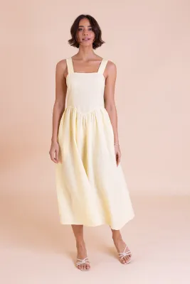 Square Neck Summer Dress