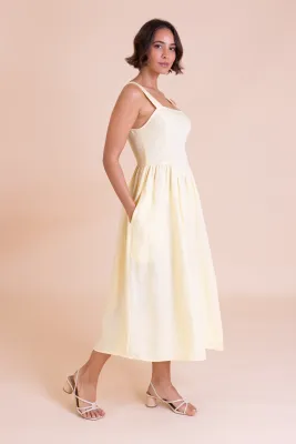 Square Neck Summer Dress