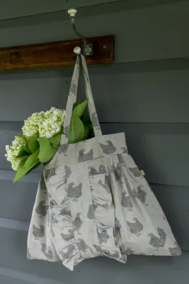 Henrietta Shopping Tote Ash Grey