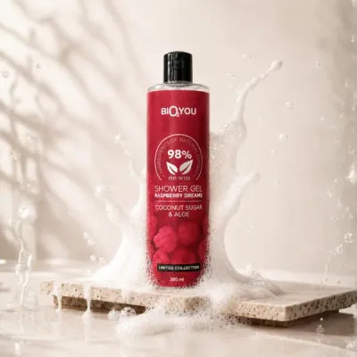 Shower gel Raspberry Dreams, 380ml