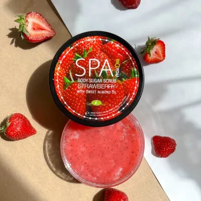 Sugar Scrub Strawberry, 200ml
