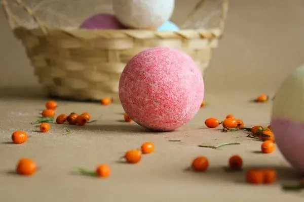Bath ball Strawberry