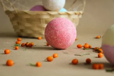 Bath ball Strawberry
