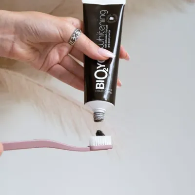 Natural Whitening Toothpaste with Activated Charcoal 100ml