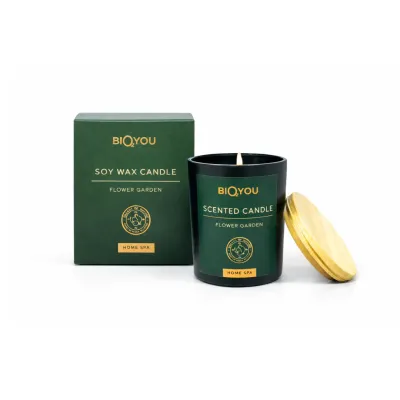 Soy wax candle “Flower Garden” 140 g