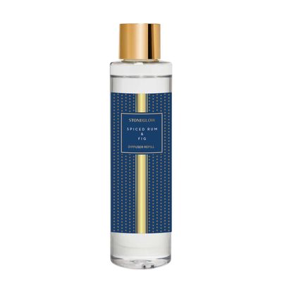 The Icon - Spiced Rum &amp; Fig Scented Reed Diffuser Refill 210ml