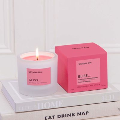 Affirmations - Bliss - Fresh Fig &amp; Vanilla - Scented Candle Tumbler (79 x 89mm)