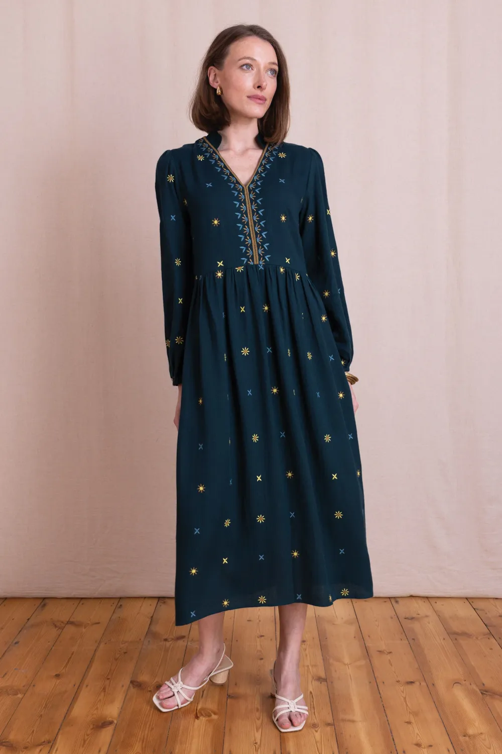 Embroidered Dress