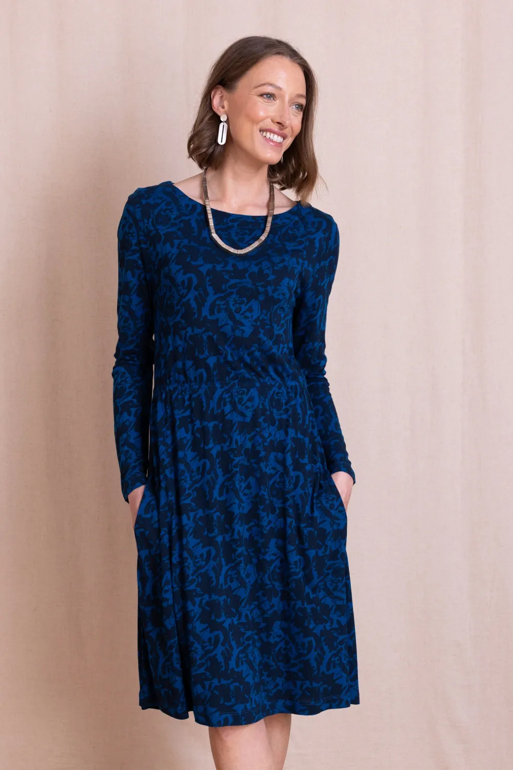 Boat Neck Dress