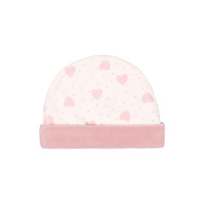 Velvet Baby Hat with Cotton Lining – One Size (42 cm)