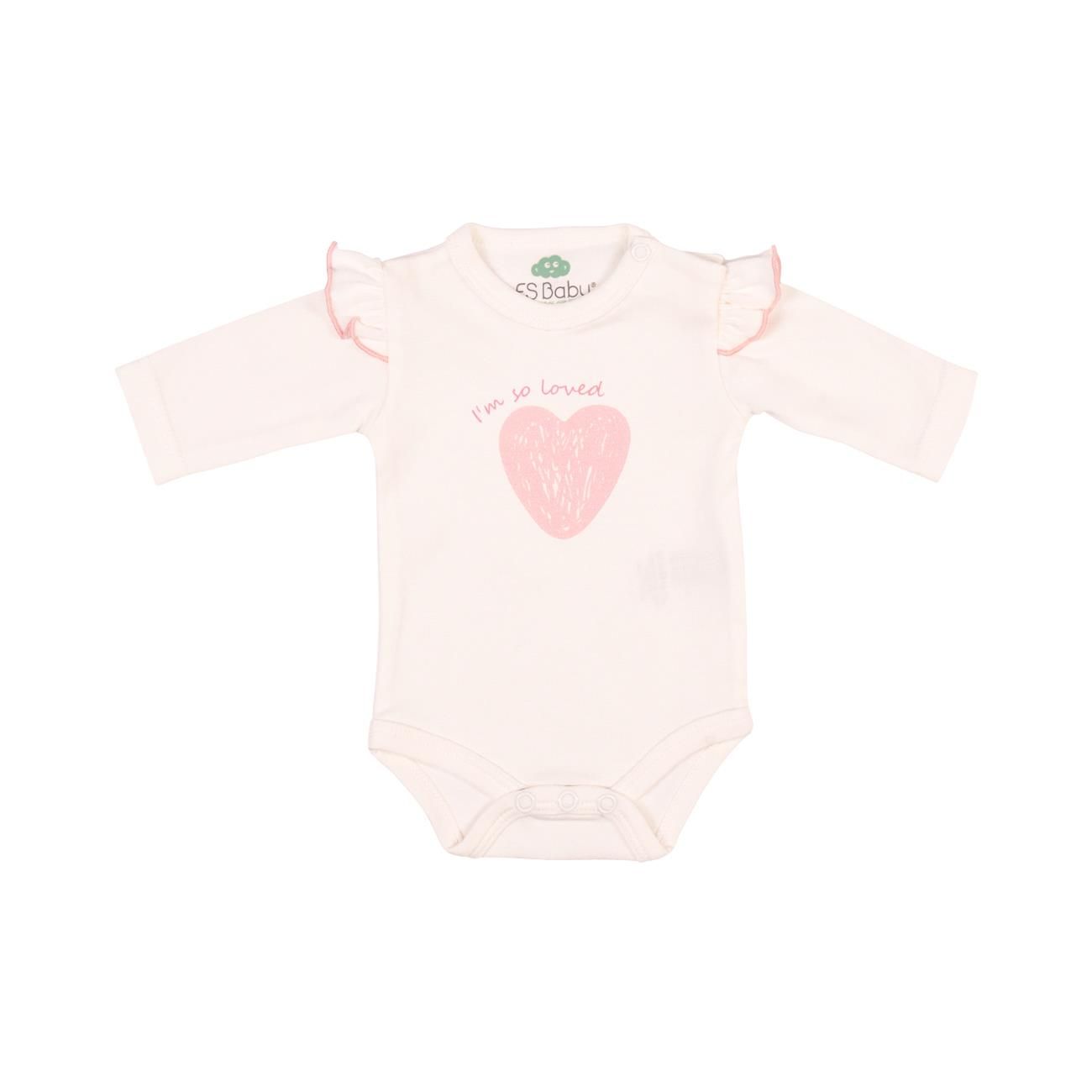 Long Sleeve Cotton Body with Shoulder Opening
