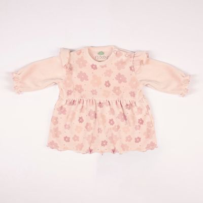 2‑Piece Set: Long Sleeve Shoulder‑Opening Top + Ribbed Cotton Leggings