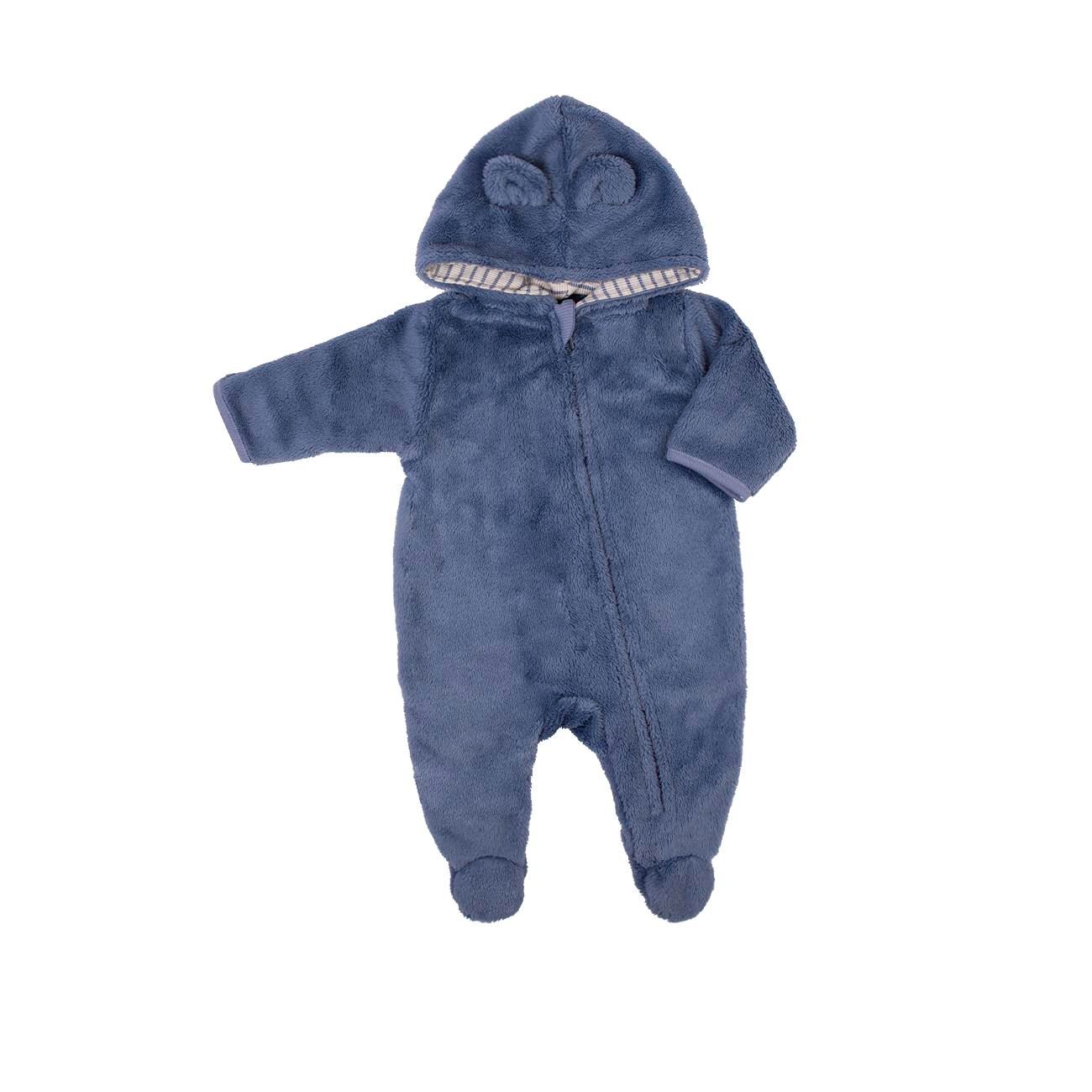 Baby Fleece Hooded Onesie