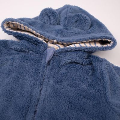 Baby Fleece Hooded Onesie