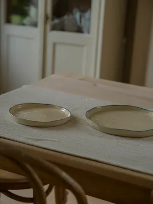 The Porto Side Plate - Blue