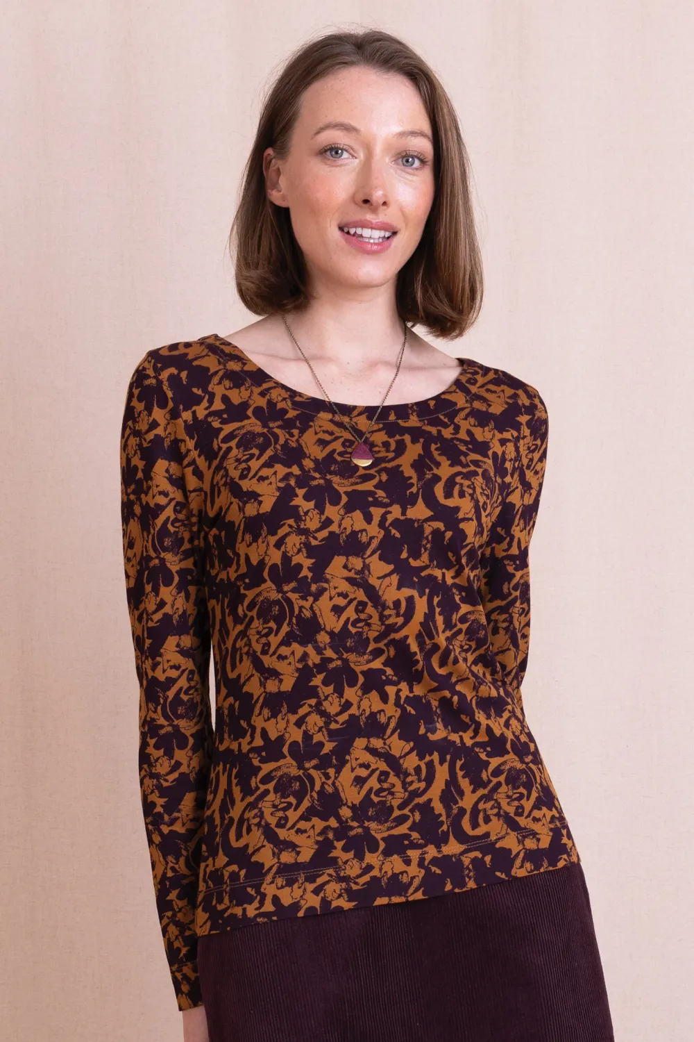 Simple Printed Top