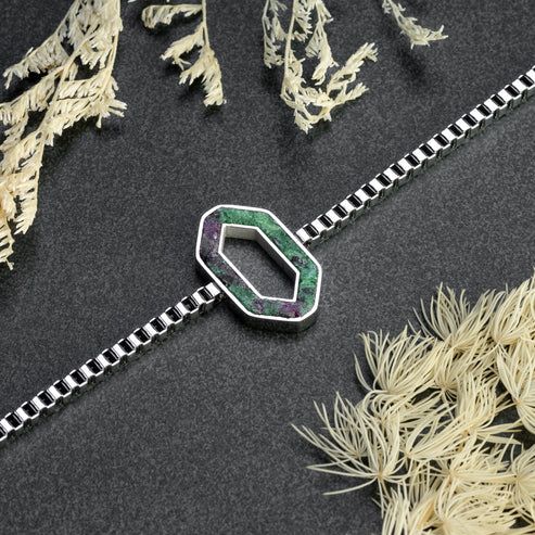 Malachite &amp; Steel Bracelet | BEACON