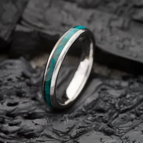Maplewood Tungsten Ring | ASHERA 4mm