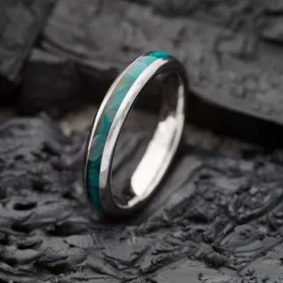 Maplewood Tungsten Ring | ASHERA 4mm