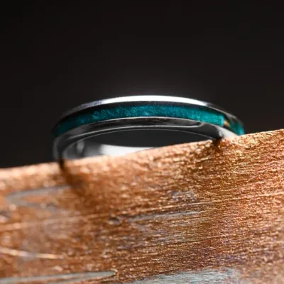 Maplewood Tungsten Ring | ASHERA 4mm