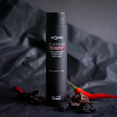 Natural Shampoo with Colagen &amp; Hyaluronic Acid