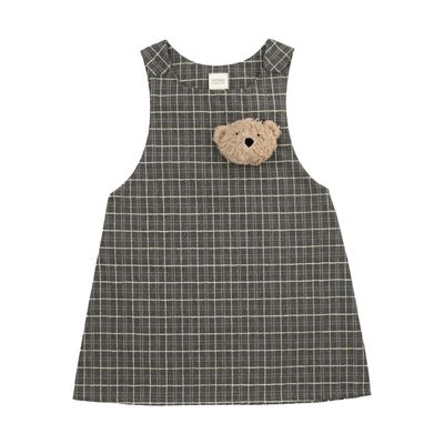 PINAFORE DRESS WITH TEDDY