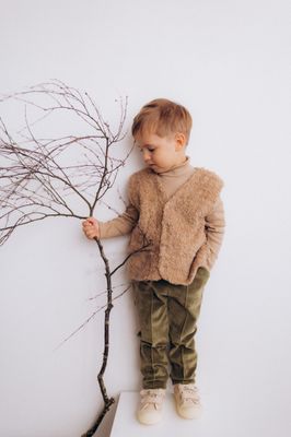OVERSIZED PLUSH VEST