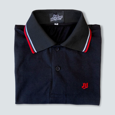 Polo ECO JH (Negro/Rojo) Polo ECO JH (Negro/Rojo)