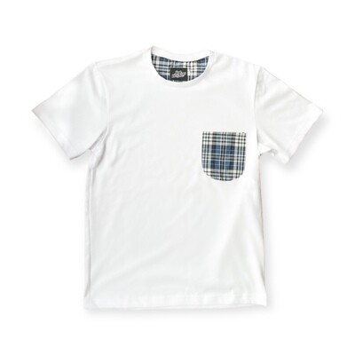 Pocket T-Shirt (Azul/blanco)