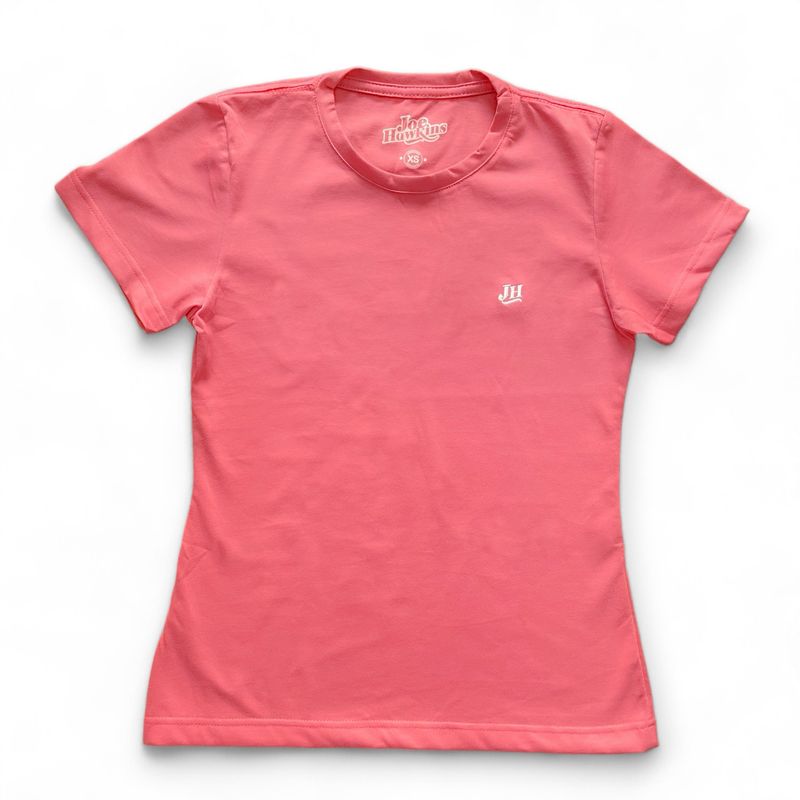 Camiseta básica (Coral)