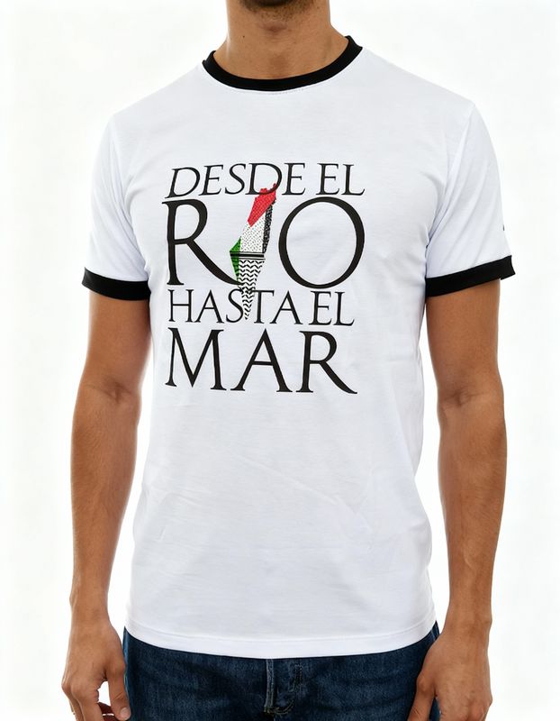 Camiseta “Palestina Libre – Desde el río hasta el mar”