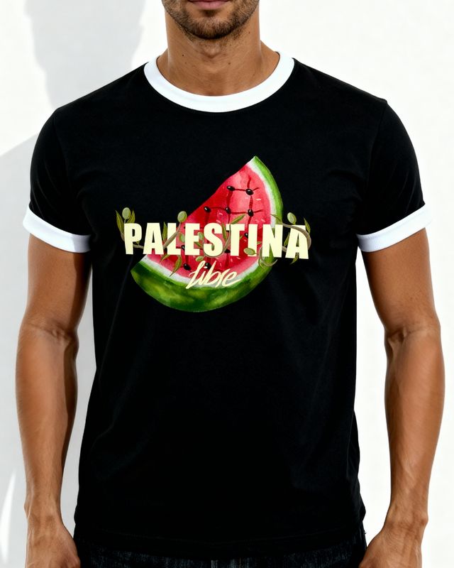 Camiseta “Palestina Libre – Sandía”