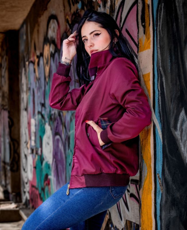 Harrington JH - Vino tinto (Mujer)