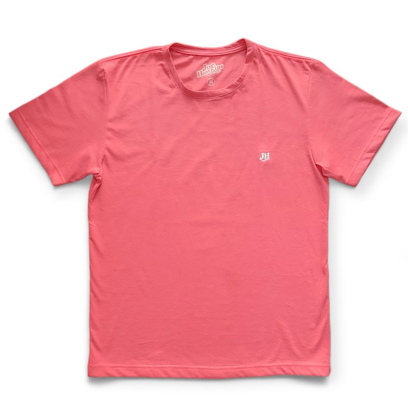 Camiseta básica (Coral)