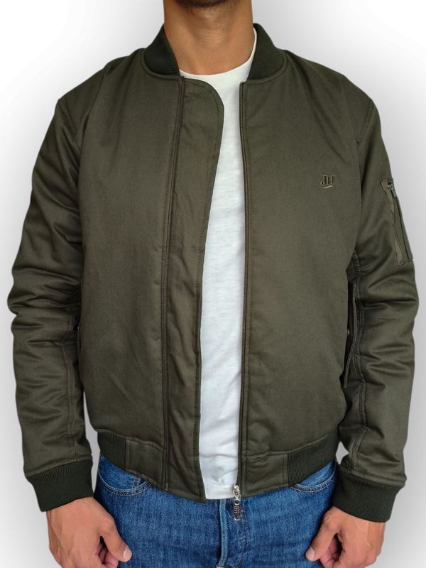 Chaqueta Bomber - Verde oliva