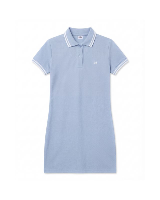 Vestido Polo JH - Azul cielo