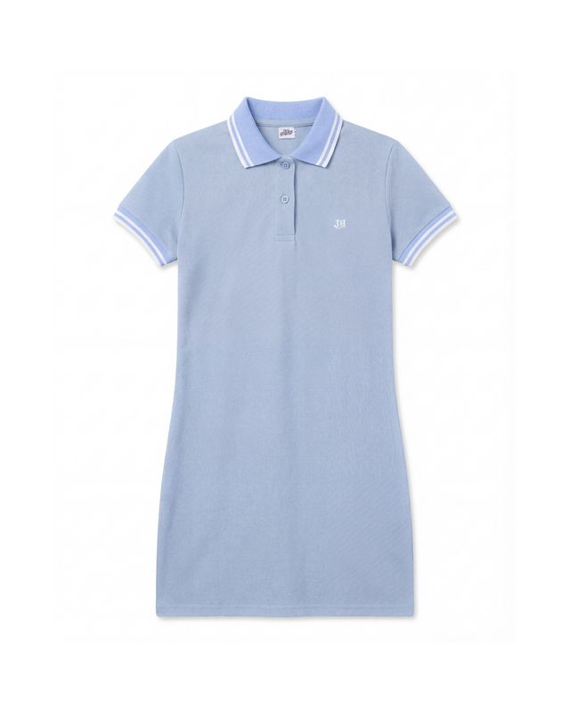 Vestido Polo JH - Azul cielo
