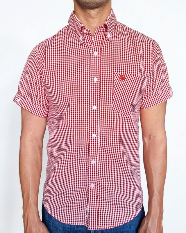 Camisa Harriot - Rojo Granada