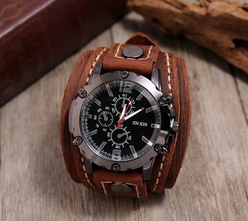 RELOJ PULSERA CAFE