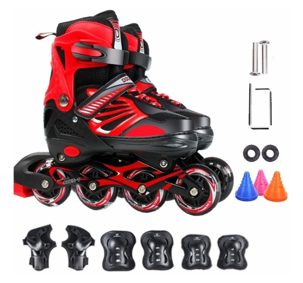 AJK NEGRO ROJO