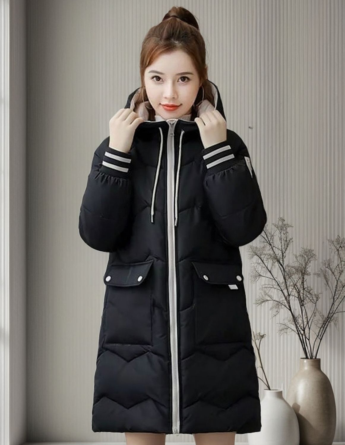 PARKA NEGRO