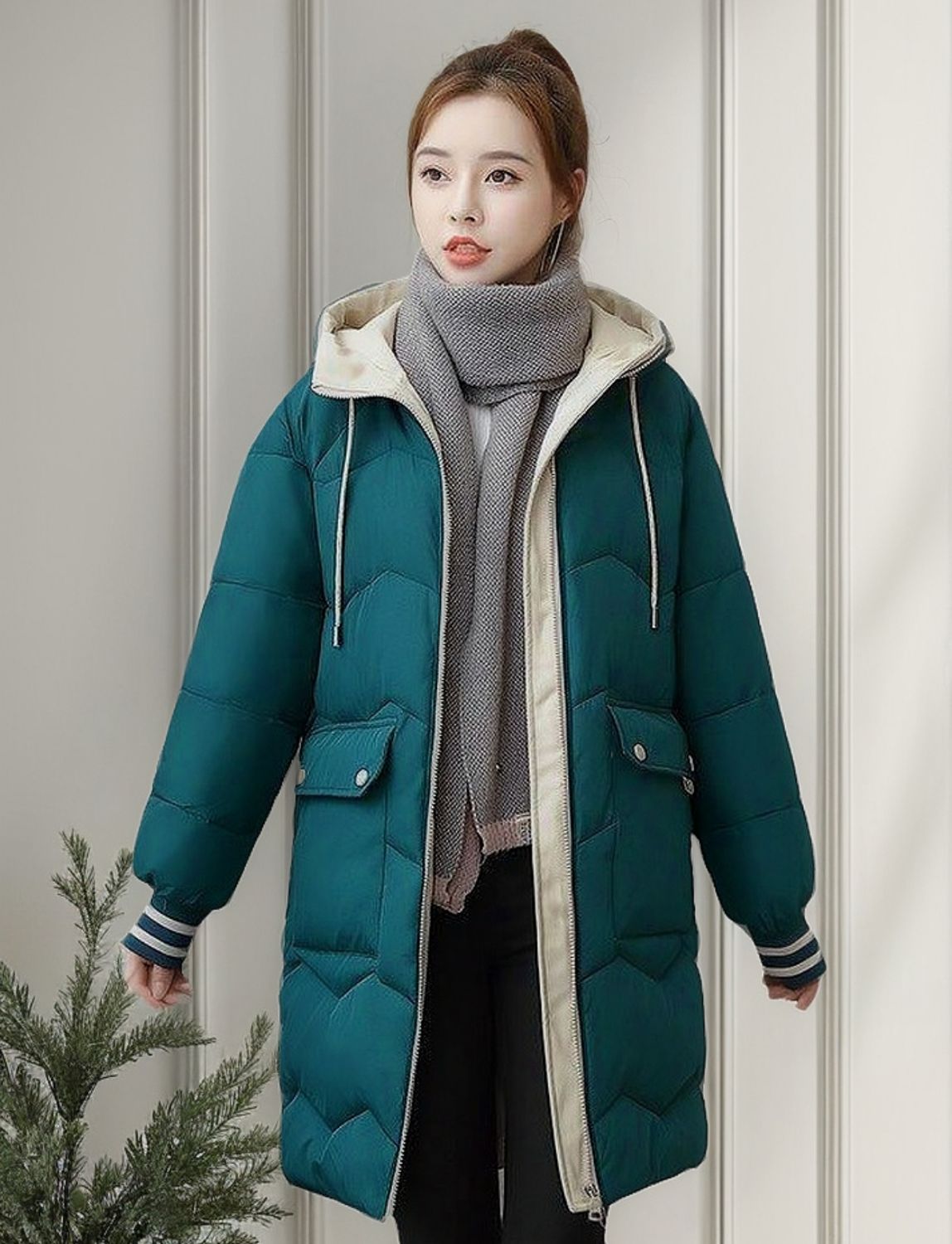 PARKA VERDE