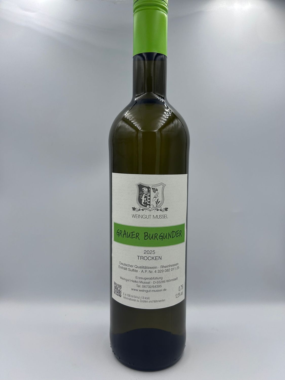2025 Grauer Burgunder trocken 2025 Grauer Burgunder trocken