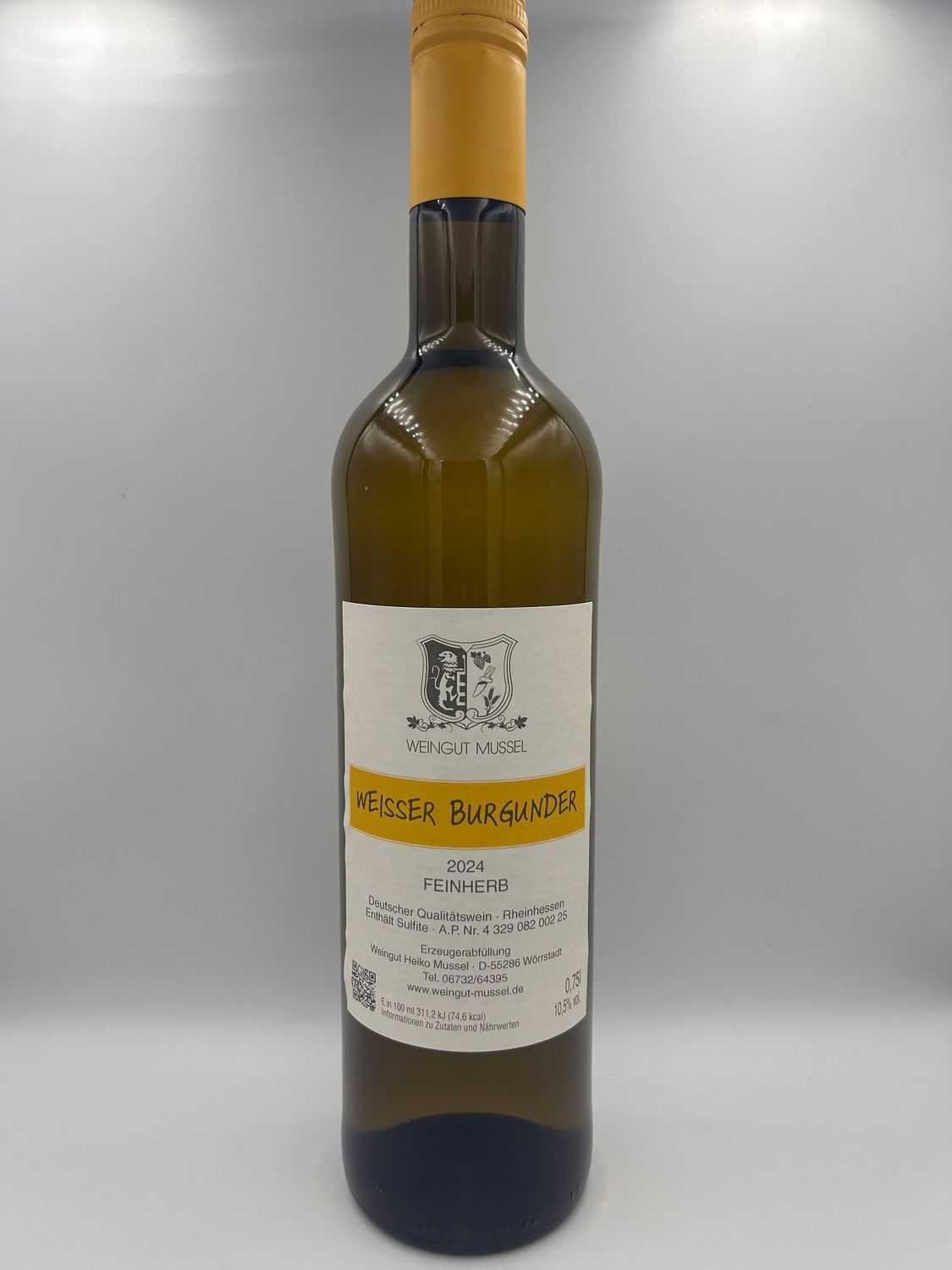 2024 Weißer Burgunder feinherb