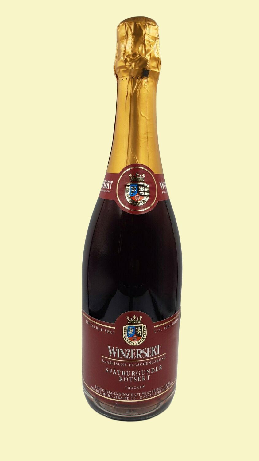 Spätburgunder Rotsekt trocken Spätburgunder Rotsekt trocken