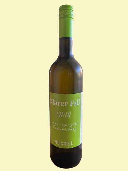2025 Riesling trocken KLARER FALL