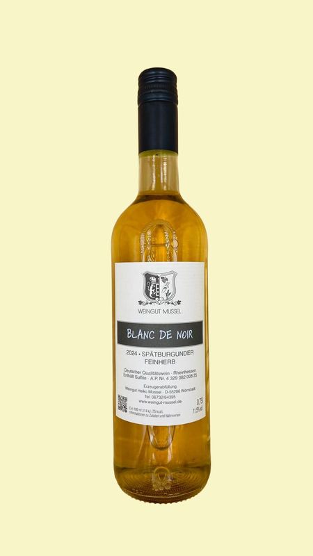 2024 Blanc de Noir feinherb 2024 Blanc de Noir feinherb