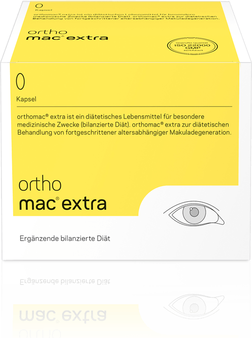 orthomac extra 120 Kapseln - Auge orthomac extra 120 Kapseln - Auge