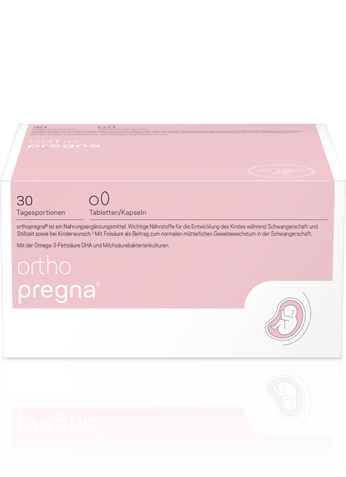 orthopregna probiot 90 TP Kapseln/Tabletten Schwangerschaft