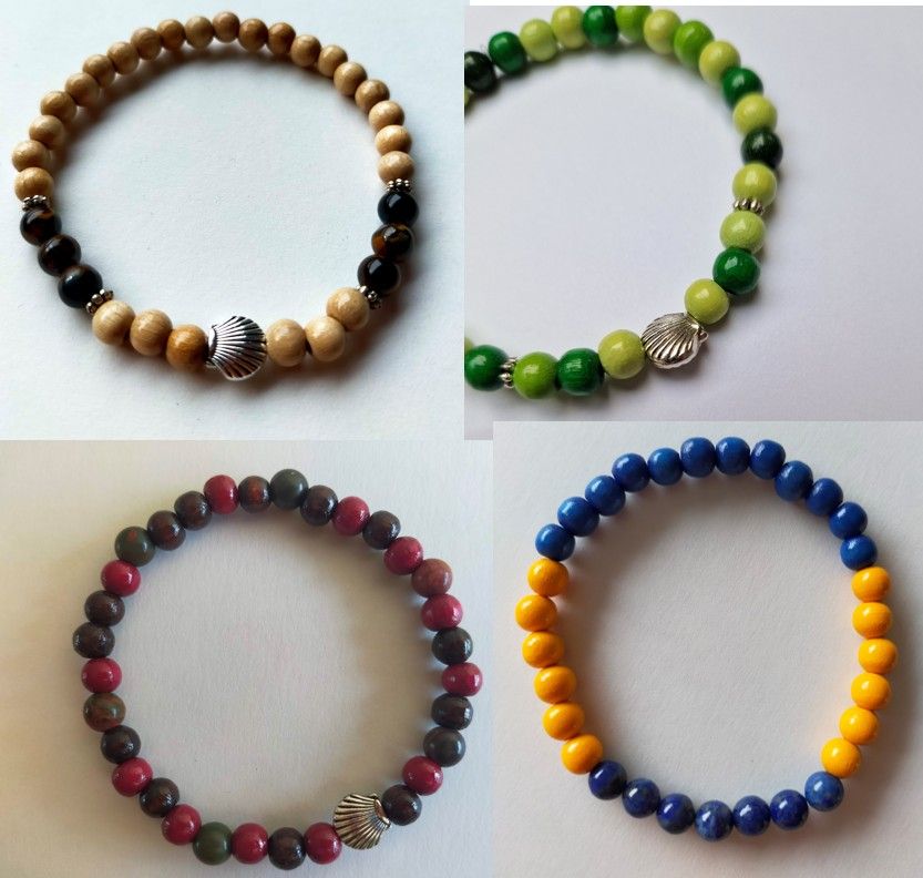 Armbandje in verschillende soorten